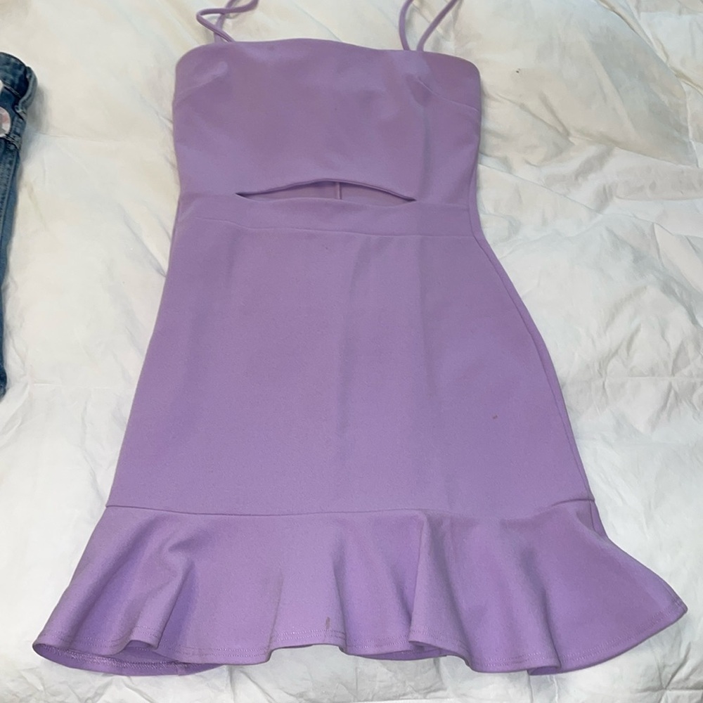 Lucy in the Sky Size Small Lavender Dress